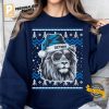 Detroit Football Mascot Christmas Shirt 1