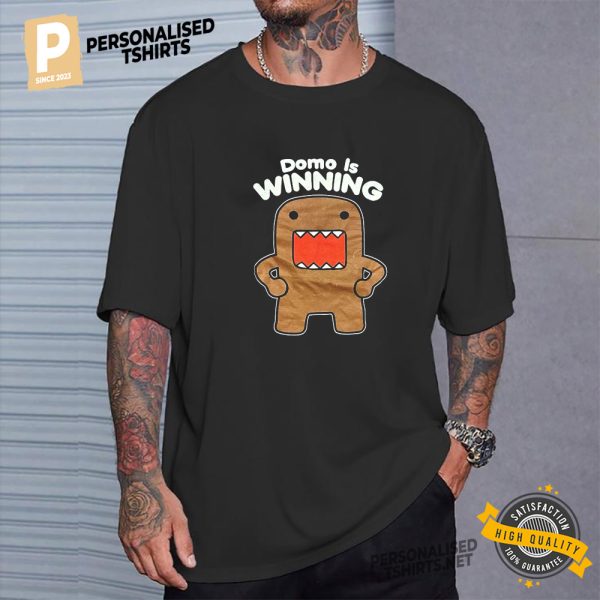 Domo Is Winning Vintage Animation Shirt 3