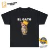 El Gato Meme Sad Cat Funny Comfort Colors Tee 4