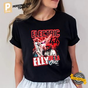 Electric 44 Elly De La Cruz Cincinnati Reds T shirt