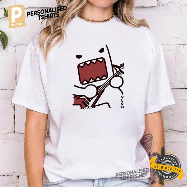 Electric Guitar Domo Kun Shirt 2