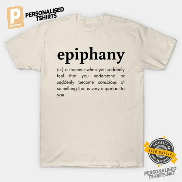 Epiphany Definition Basic Shirt 2