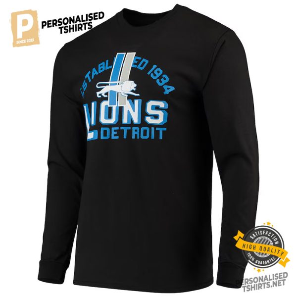 Established Detroit Lions 1934 2 side Shirt 2