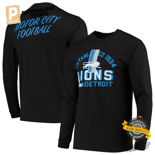 Established Detroit Lions 1934 2 side Shirt