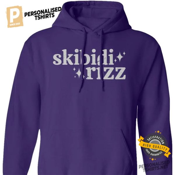 Funny Christmas Skibidi Rizz Comfort Colors Shirt 1