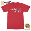 Funny Christmas Skibidi Rizz Comfort Colors Shirt 2