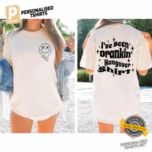 Funny Drinking National Hangover 2 side shirt