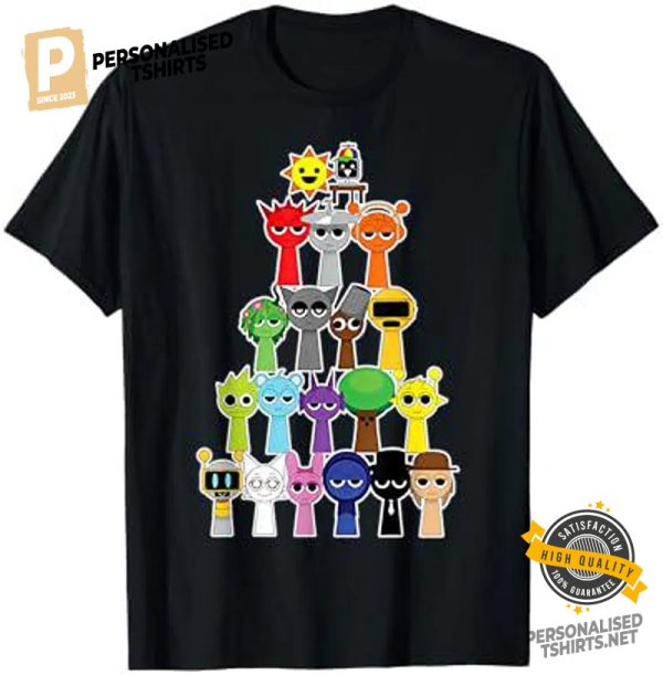 Funny Sprunki Beats Team T shirt 2