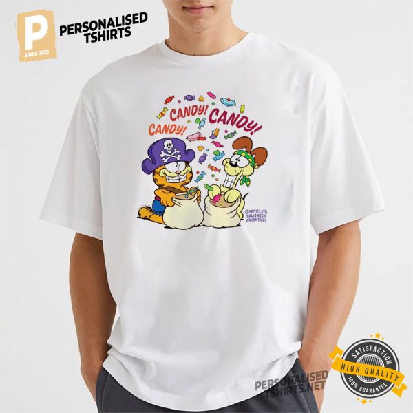 Garfield Candy! Candy! Candy! Shirt 1