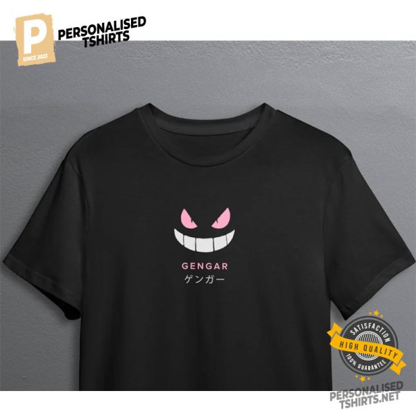 Gengar Top Pokemon Anime Tee 1