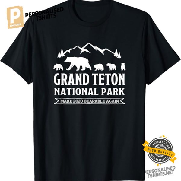 Grizzly 399 Grand Teton National Park T shirt 1