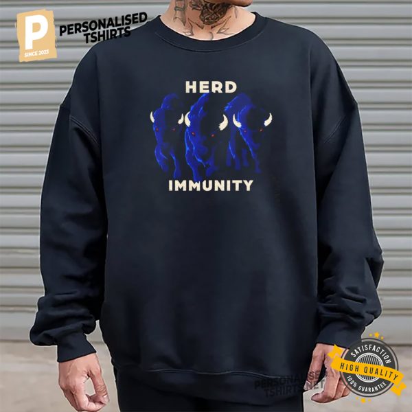 Herd Immunity Buffalo Bills T shirt