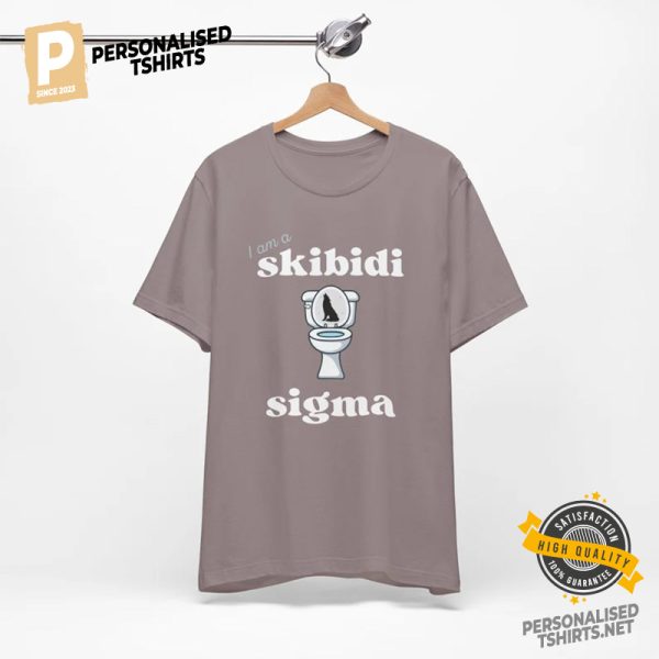 I Am A Skibidi Sigma Meme Funny Comfort Colors Shirt 2