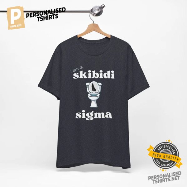 I Am A Skibidi Sigma Meme Funny Comfort Colors Shirt 3