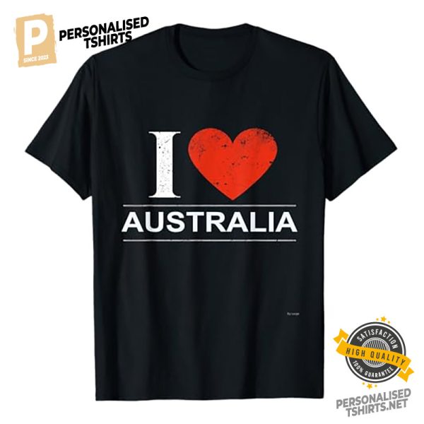 I Love Australia Day Tee 1