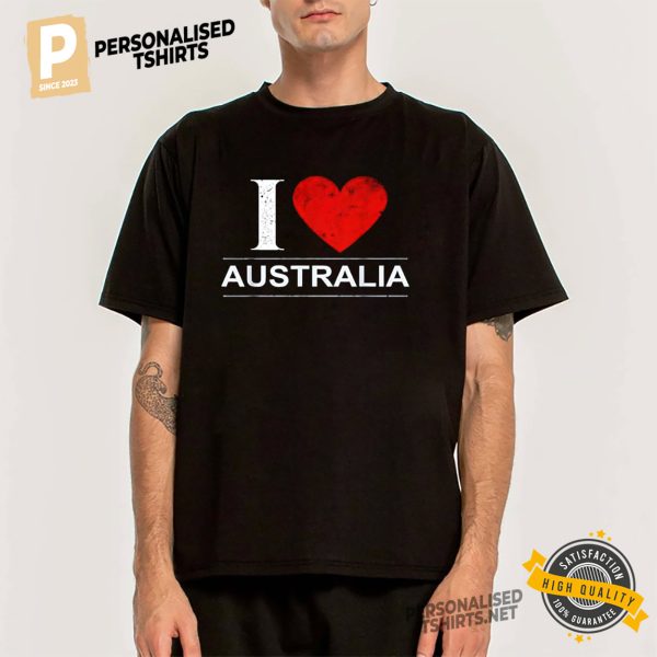 I Love Australia Day Tee