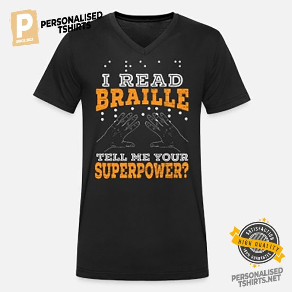 I can read Braille T shirt