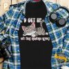 I'd Get Up But That Requires Effort Retro Sleepy Kitten Graphic Shirt 2