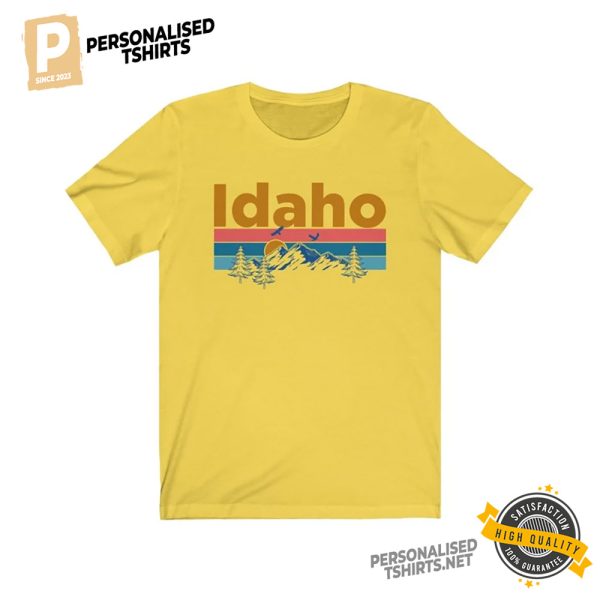 Idaho Mountain Sunset Shirt 3