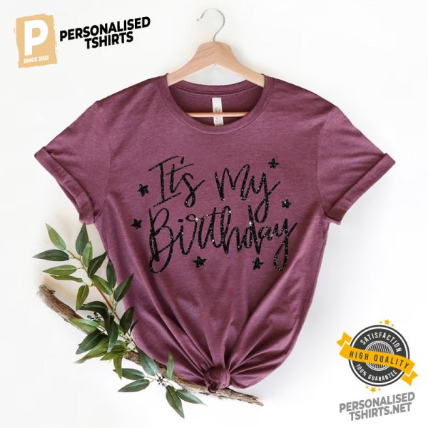 It's My Birthday Party Comfort Colors Tee