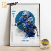 Jahmyr Gibbs Detroit Lions Poster 1