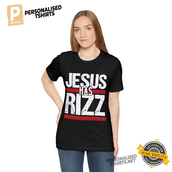 Jesus Has Rizz Simple Rizzler Shirt