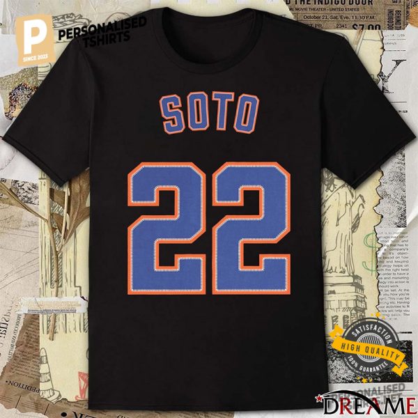 Juan Soto Number 22 New York Baseball Shirt 2