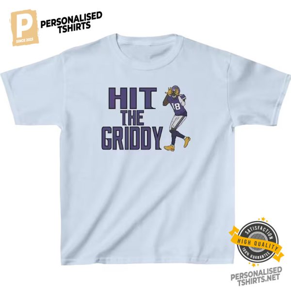 Justin Jefferson Hit The Griddy Comfort Colors Tee 1