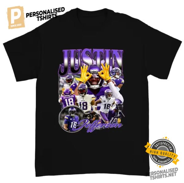 Justin Jefferson NFL T shirt 1