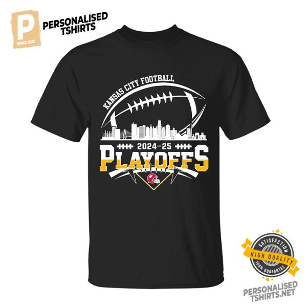 Kansas City American Football Playoffs Skyline Shirt 1