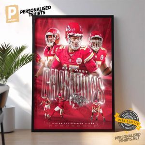 Kansas City Chiefs AFC West Champions Poster