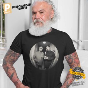 Kim Jong Un and Vladimir Putin Drinking Funny Retro Meme Shirt 3