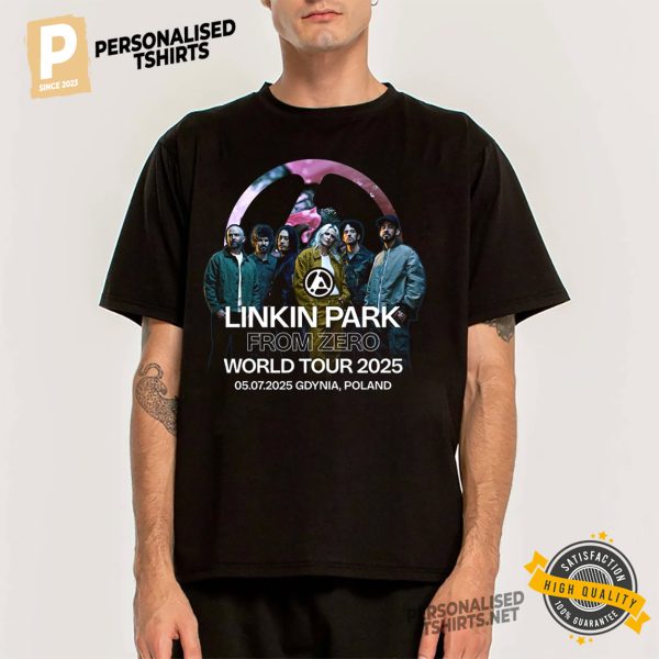 Linkin Park From Zero Tour 2025 Tshirt 1