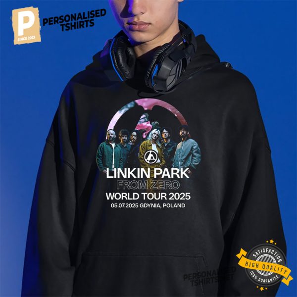 Linkin Park From Zero Tour 2025 Tshirt 2