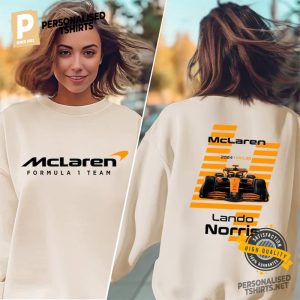 Lando Norris Formula One McLaren 2 Side Shirt 2