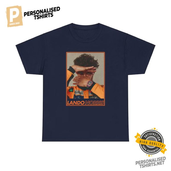 Lando Norris Vintage T Shirt 3