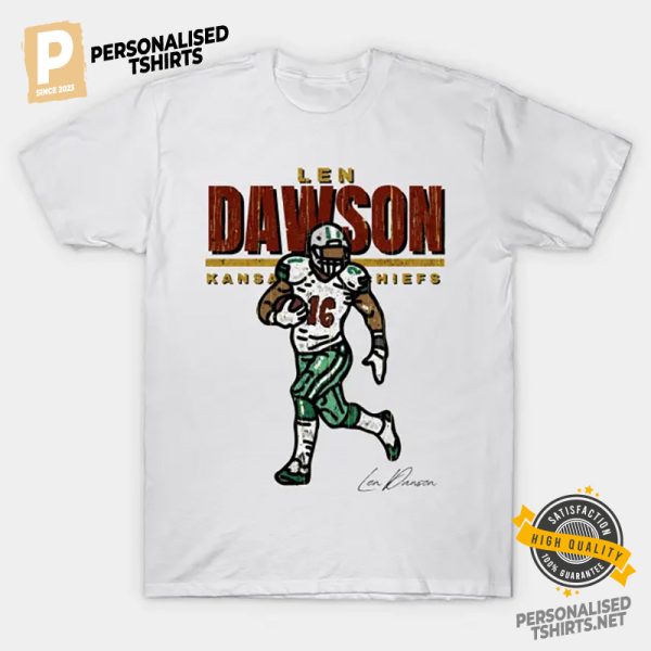 Len Dawson Kansas City Chiefs T Shirt 1