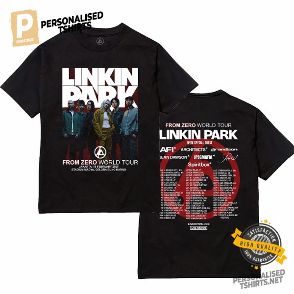 Linkin Park New Album From Zero 2 side shirt 2