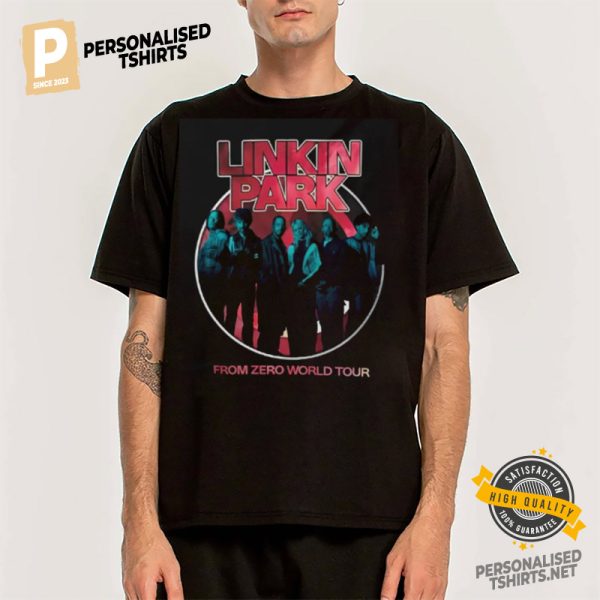 Linkin Park Rock Band From Zero Tour Tee 1