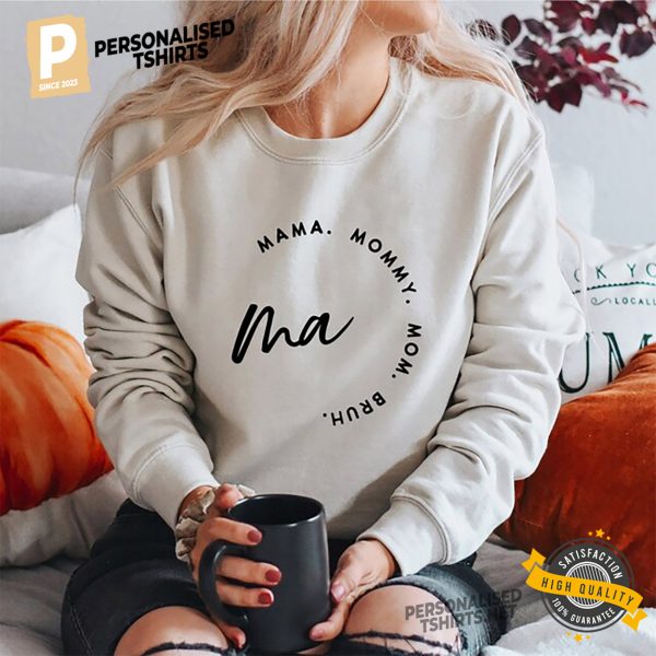 Mama Nickname Basic T shirt 1