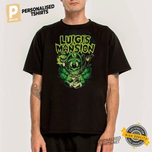 Mario Luigi's Mansion T shirt