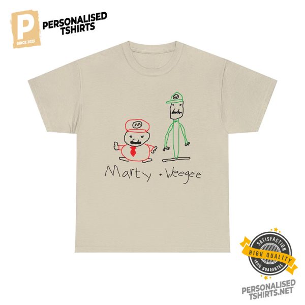 Marty And Weegee Mario Comfort Colors Tee 1