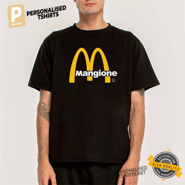 McMangione Luigi Mangione X McDonald's Shirts 1