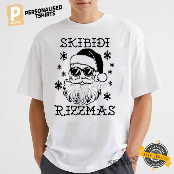 Merry Rizzmas Santa Skibidi Shirt