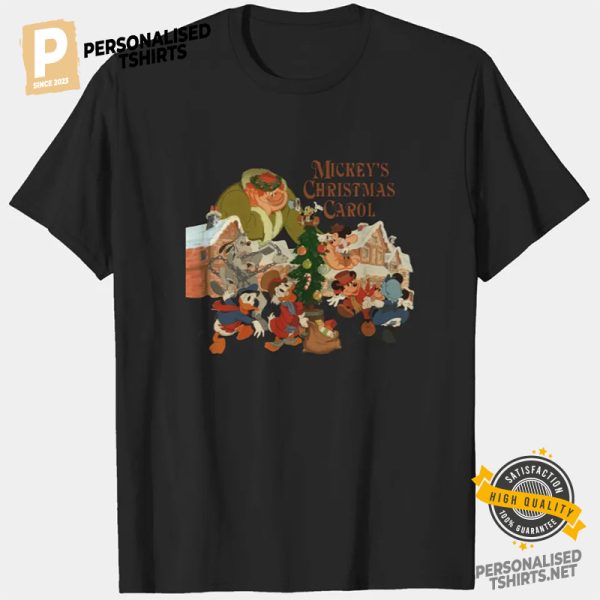 Mickey's Christmas Carol T Shirt 2