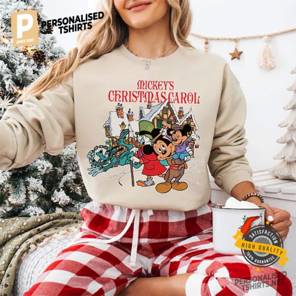 Mickey's Disneyland Christmas Comfort Colors Tee 4