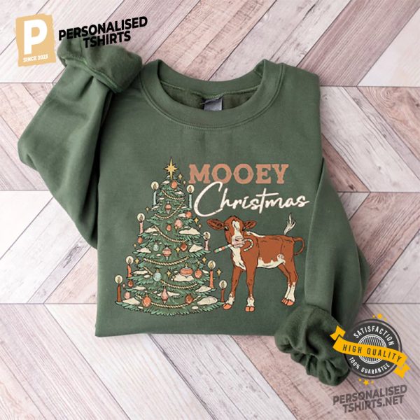 Mooey Christmas Heifer Shirt 5