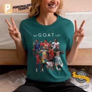 My GOAT List Novak Djokovic T shirt