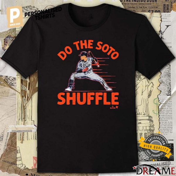 New York Baseball Do the soto shuffle t shirt 1