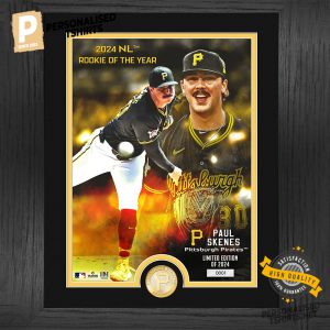 Paul Skenes 2024 Rookie of the Year Posters